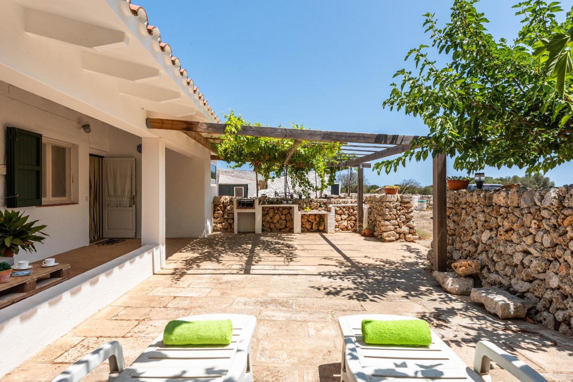 Casita Estancia D'En Carretero- Biniarroca Es Castell  Kültér fotó